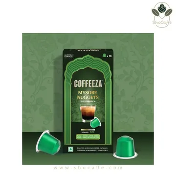 کپسول قهوه نسپرسو کافی زا مدل میسور ناگتس CoffeeZa Mysore Nuggets